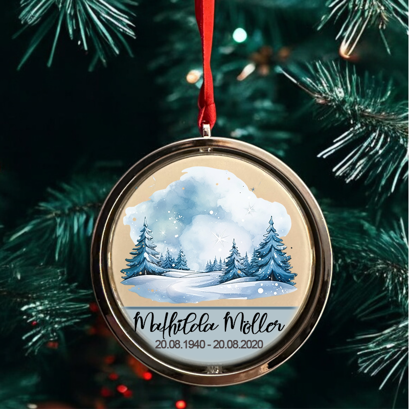 Weihnachtsanhänger "Drehbar" 8 cm