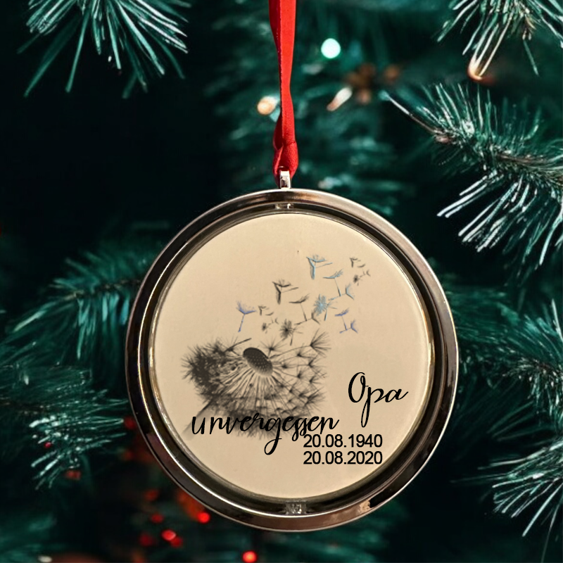 Weihnachtsanhänger "Drehbar" 8 cm