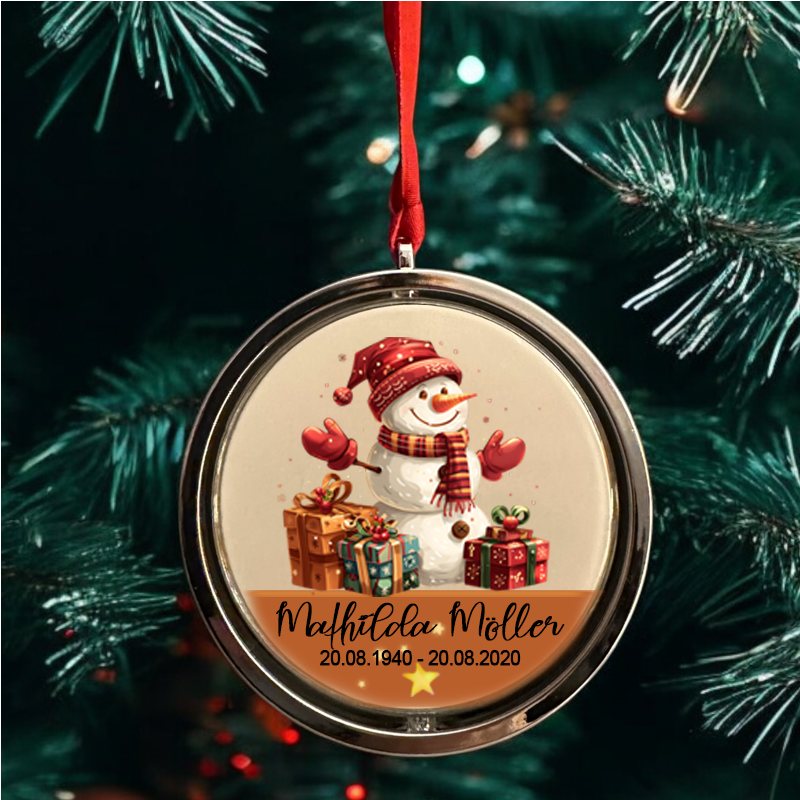 Weihnachtsanhänger "Drehbar" 8 cm